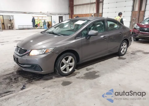 2014 Honda Civic Lx из США, поврежденный, VIN 19XFB2F52EE243892